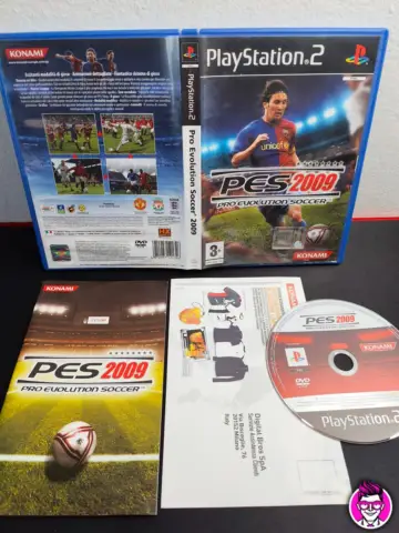 Reperto originale Pro Evolution Soccer 2009 - PlayStation 2 PS2 - PAL ITA CD Specchio (2009) - Condizioni USATO TESTATO 100% CIB