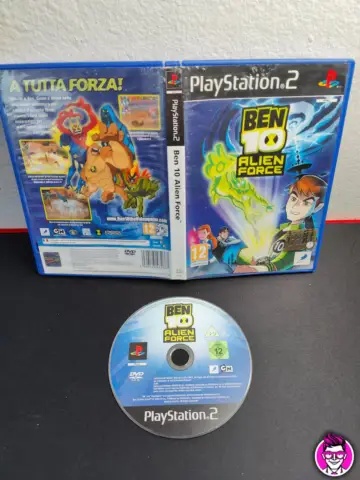 Reperto originale Ben 10 Alien Force - PlayStation 2 PS2 - PAL ITA - Condizioni USATO TESTATO 100% CIB