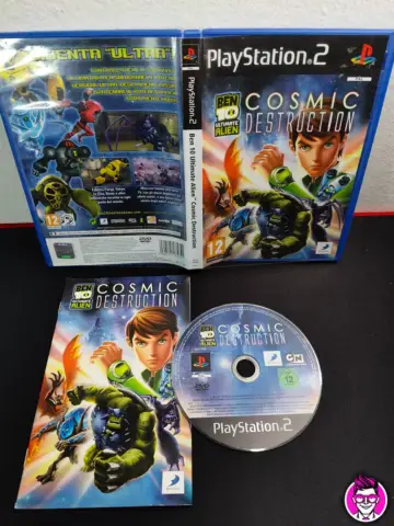 Reperto originale Ben 10 Ultimate Alien Cosmic Destruction - PlayStation 2 PS2 - PAL ITA - Condizioni USATO TESTATO 100% CIB