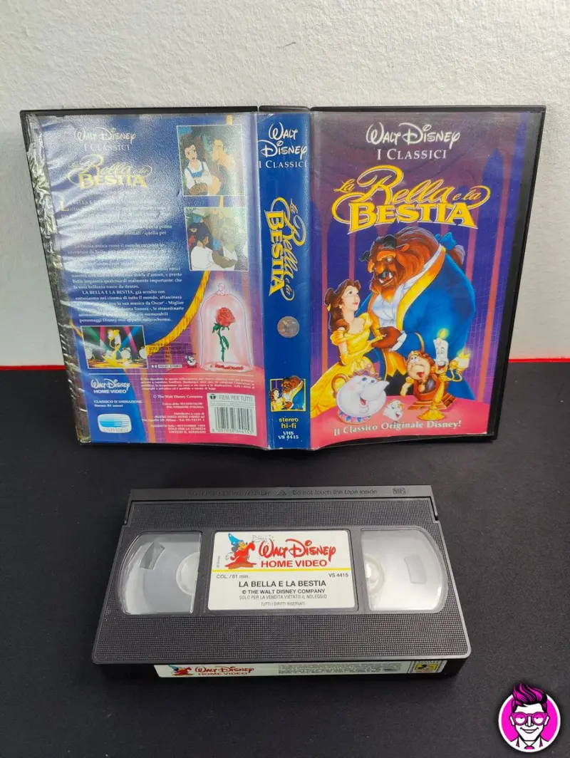 I Classici: La Bella e la Bestia - VHS - Film Walt Disney - Vista 1