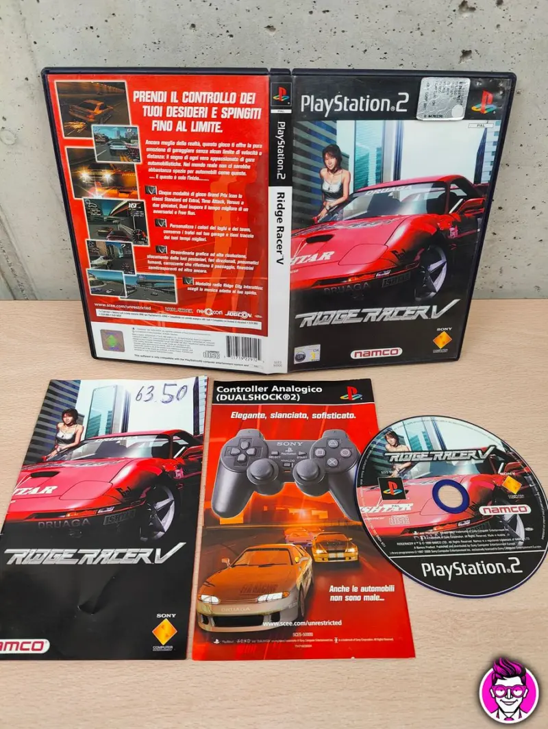 Ridge Racer V - PlayStation 2 PS2 - PAL ITA - Vista 1