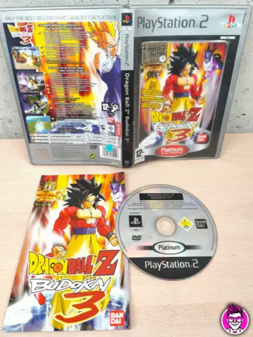 Reperto originale Dragon Ball Z Budokai 3 Platinum - PlayStation 2 PS2 - PAL ITA ESP PT - Condizioni USATO TESTATO 100% CIB