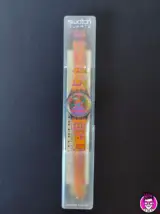 Miniatura 10 per Swatch Rara Avis GV103 1991 Orologio Quarzo Watch Swiss Made Vintage Funzionante