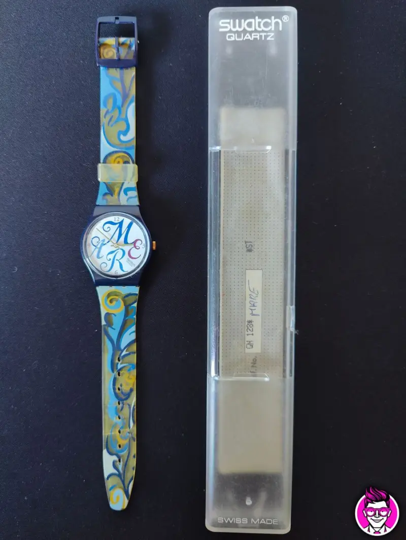 Swatch GN128 Algarve 1993 Orologio Quarzo Watch Swiss Made Vintage Funzionante - Vista 1