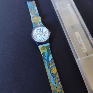 Miniatura 2 per Swatch GN128 Algarve 1993 Orologio Quarzo Watch Swiss Made Vintage Funzionante