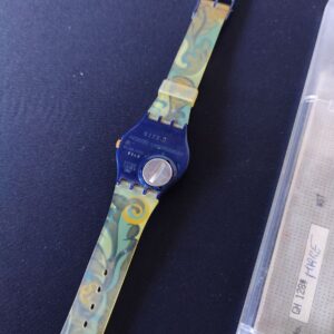 Miniatura 6 per Swatch GN128 Algarve 1993 Orologio Quarzo Watch Swiss Made Vintage Funzionante