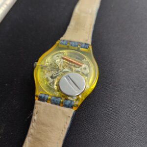 Miniatura 6 per Swatch Delav Modello GK145 Orologio Quarzo Watch Swiss Made Vintage Funzionante