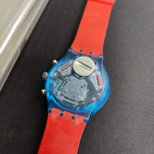 Miniatura 3 per Swatch Chrono JFK SCN103 1992 Orologio Quarzo Watch Swiss Made Vintage Funzionante