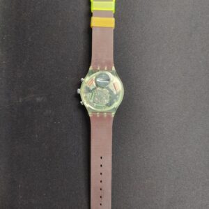 Miniatura 2 per Swatch Chrono Blue Chip SCK101 1993 Orologio Quarzo Watch Swiss Made Vintage Funzionante