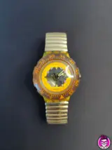 Miniatura 1 per Swatch Scuba Hyppocampus SDK103 1991 Orologio Quarzo Watch Swiss Made Vintage Funzionante