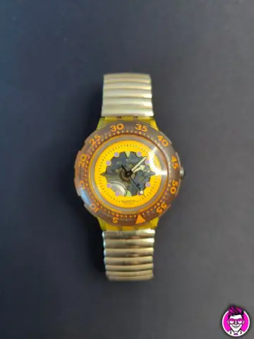 Reperto originale Swatch Scuba Hyppocampus SDK103 1991 Orologio Quarzo Watch Swiss Made Vintage Funzionante (1991) - Condizioni USATO CIB