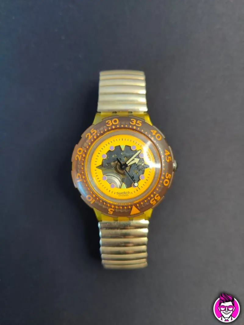 Swatch Scuba Hyppocampus SDK103 1991 Orologio Quarzo Watch Swiss Made Vintage Funzionante - Vista 1