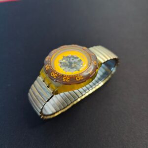 Miniatura 3 per Swatch Scuba Hyppocampus SDK103 1991 Orologio Quarzo Watch Swiss Made Vintage Funzionante