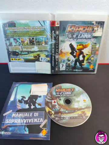 Reperto originale Ratchet & Clank: Armi di Distruzione - PlayStation 3 PS3 - ITA - Condizioni USATO TESTATO 100% CIB