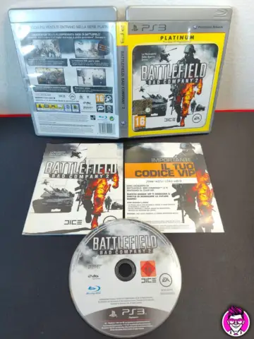 Reperto originale Battlefield Bad Company 2 Platinum - PlayStation 3 PS3 - ITA - Condizioni USATO TESTATO 100% CIB