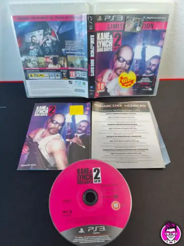 Reperto originale Kane & Lynch 2 Dog Days Limited Edition - PlayStation 3 PS3 - ITA - Condizioni USATO TESTATO 100% CIB