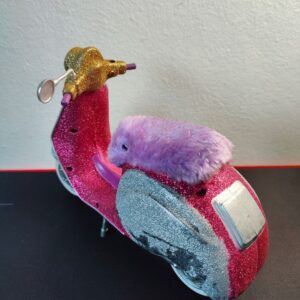Miniatura 5 per Shibajuku Girls Scooter Stile Vespa per Bambole