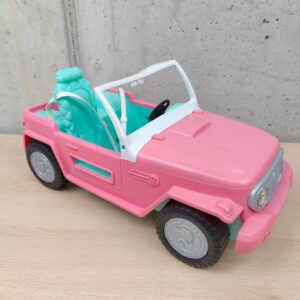 Miniatura 2 per Barbie Jeep 4x4 Safari Non Completo