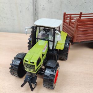 Miniatura 2 per Trattore Agricolo con Rimorchio Scala 1:16