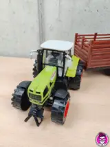 Miniatura 2 per Trattore Agricolo con Rimorchio Scala 1:16