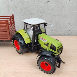Miniatura 3 per Trattore Agricolo con Rimorchio Scala 1:16