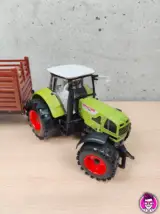 Miniatura 3 per Trattore Agricolo con Rimorchio Scala 1:16