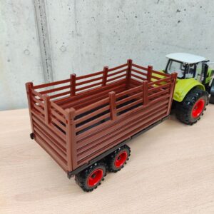 Miniatura 4 per Trattore Agricolo con Rimorchio Scala 1:16