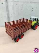 Miniatura 4 per Trattore Agricolo con Rimorchio Scala 1:16