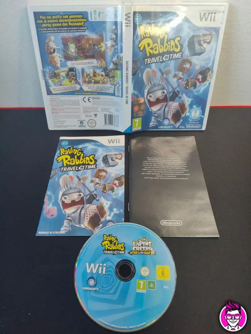 Raving Rabbids Travel in Time - Nintendo Wii - PAL ITA - Vista 1