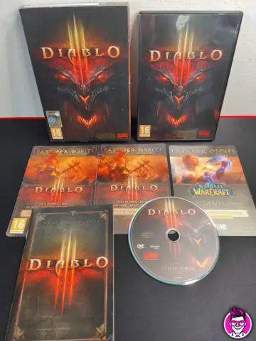 Reperto originale Diablo 3 - Computer PC - ITA CD Specchio - Condizioni USATO CIB