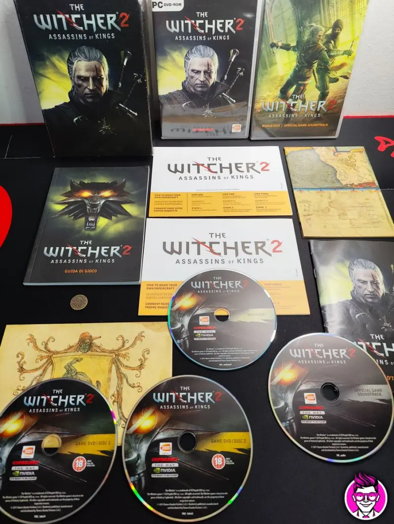 The Witcher 2 Assassins of Kings - Computer PC - ITA CD Specchio - Vista 1