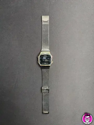 Reperto originale Casio WR A168WE Orologio Digitale Funzionante - Condizioni USATO CIB