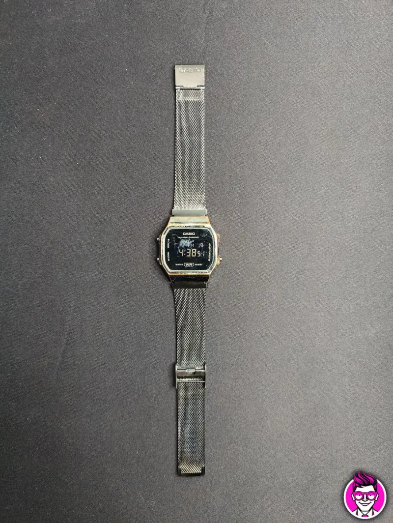 Casio WR A168WE Orologio Digitale Funzionante - Vista 1