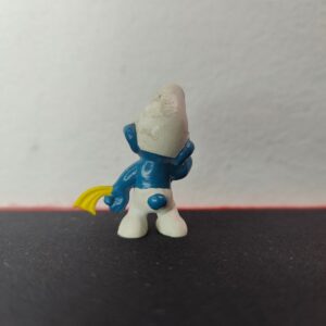 Miniatura 2 per Puffo Che Piange Fazzoletto Giallo Smurf Crying - 20018 Schleich Peyo 1972 Hong Kong Puffi Smurfs