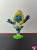 Miniatura 1 per Puffetta Ballerina - Schleich Peyo 1978 Hong Kong Puffi Smurfs