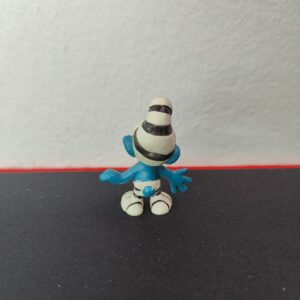 Miniatura 2 per Puffo Prigioniero - 20010 Schleich Peyo 1965 Hong Kong Puffi Smurfs