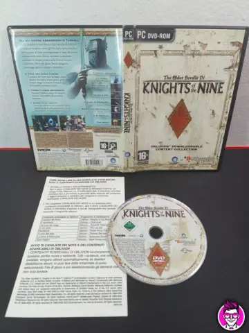Reperto originale The Elder Scrolls IV Knights of the Nine - Computer PC - ITA CD Specchio - Condizioni USATO CIB