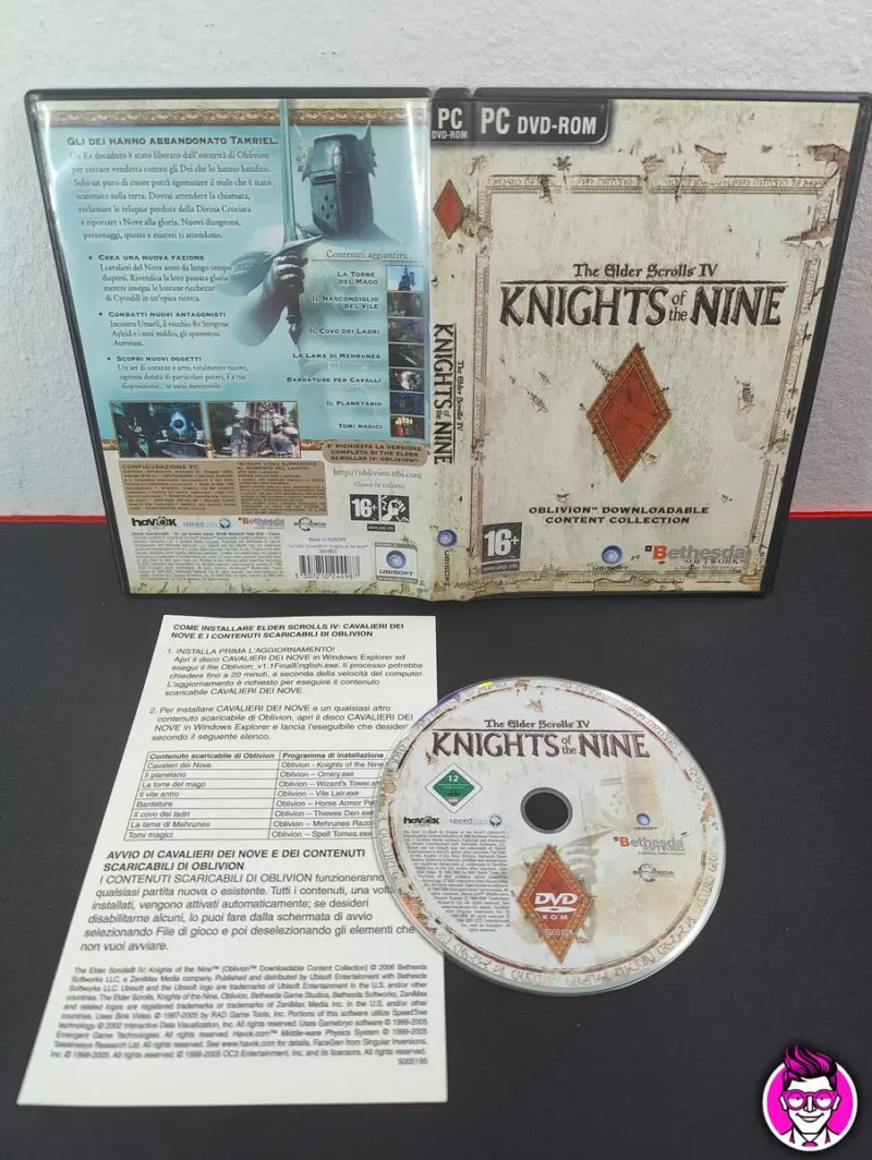 The Elder Scrolls IV Knights of the Nine - Computer PC - ITA CD Specchio - Vista 1