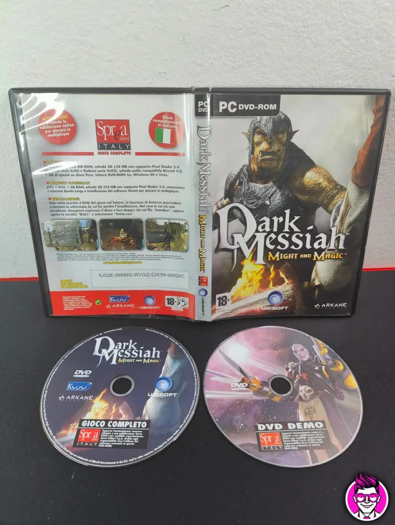 Dark Messiah Might and Magic - Computer PC - ITA CD Specchio - Vista 1