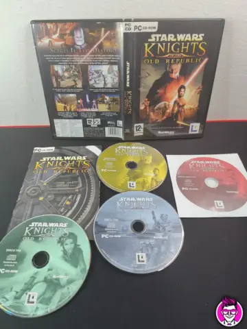 Reperto originale StarWars Knights of the Old Republic - Computer PC - ITA CD Specchio - Condizioni USATO CIB