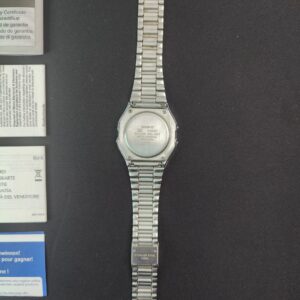 Miniatura 8 per Casio A158WE Silver Gold Orologio Watch Digitale Funzionante