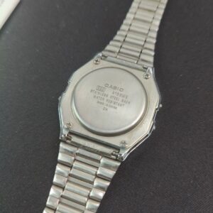 Miniatura 9 per Casio A158WE Silver Gold Orologio Watch Digitale Funzionante