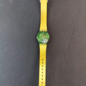 Miniatura 6 per Swatch LG115 1996 Dinosaur Swatch Lady Orologio Quarzo Watch Swiss Made Vintage Funzionante