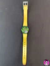 Miniatura 6 per Swatch LG115 1996 Dinosaur Swatch Lady Orologio Quarzo Watch Swiss Made Vintage Funzionante