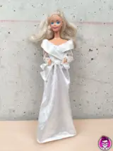 Miniatura 6 per Barbie Abito da Sposa - Bambola Doll 1966 Mattel