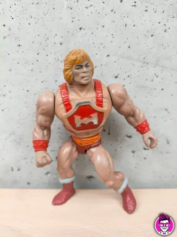 Reperto originale Thunder Punch He-Man - Masters of the Universe MOTU 1984 Action Figure (1984) - Condizioni USATO CIB