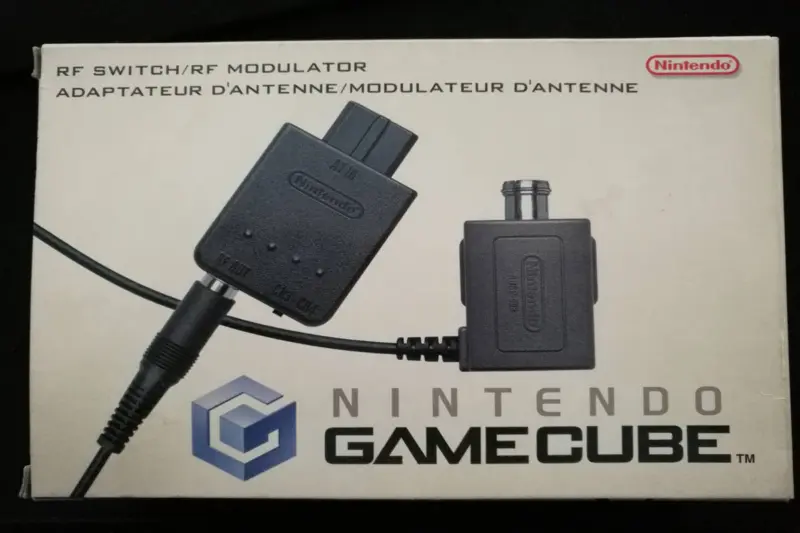 GameCube Cavo Adattatore RF TV Antenna Switch Nuovo - Vista 1