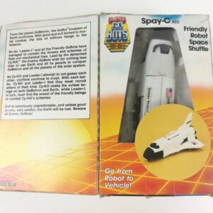 Miniatura 2 per Super Go Bots Spay-C 022 NASA Robot Space Shuttle 1985 Vintage Bandai Tonka Japan