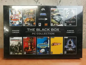 Reperto originale The Black Box PC Collection Edizione Limitata 9 Giochi Completi - PC Games ITA (2006) - Condizioni NUOVO / SIGILLATO CIB