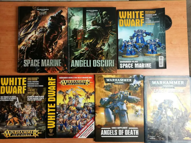 Lotto Libri / Riviste Warhammer 7pz - Vista 1
